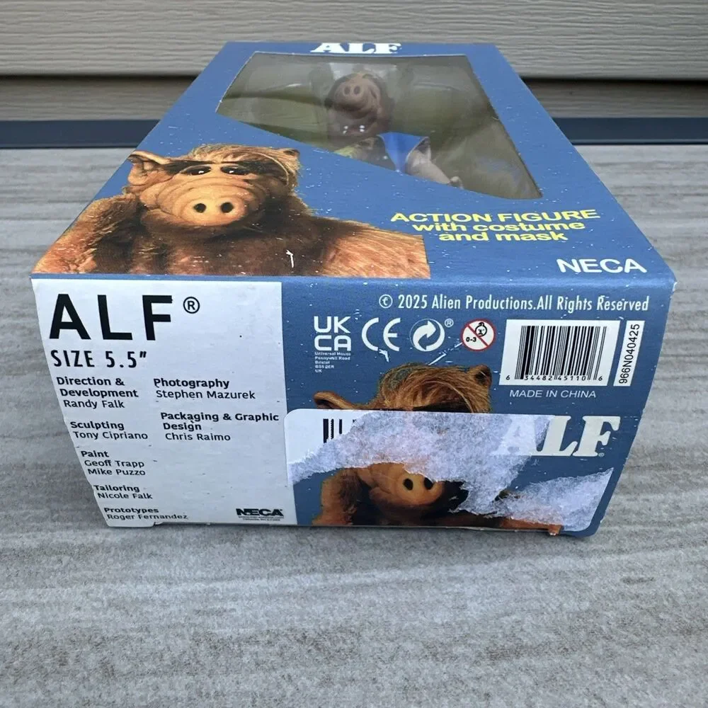 NECA Ben Cooper ALF #35 with Costume & Mask 5.5